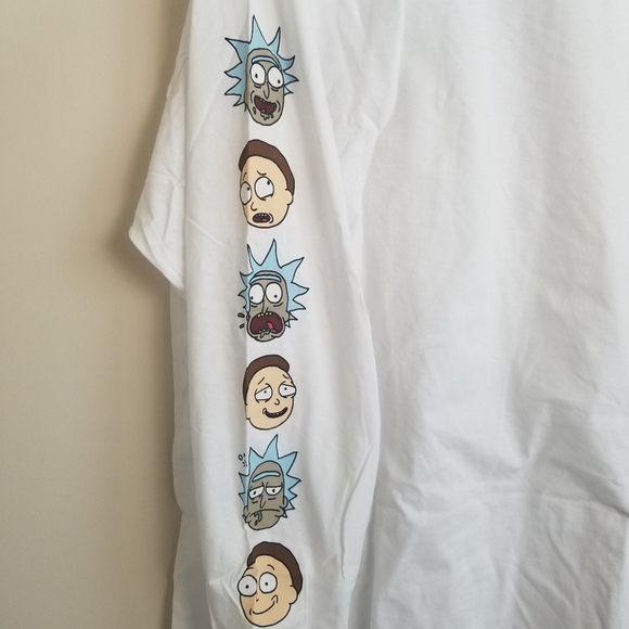 Rick and Morty Long Sleeve T Shirt Men's 2X NWT - Picture 4 of 4